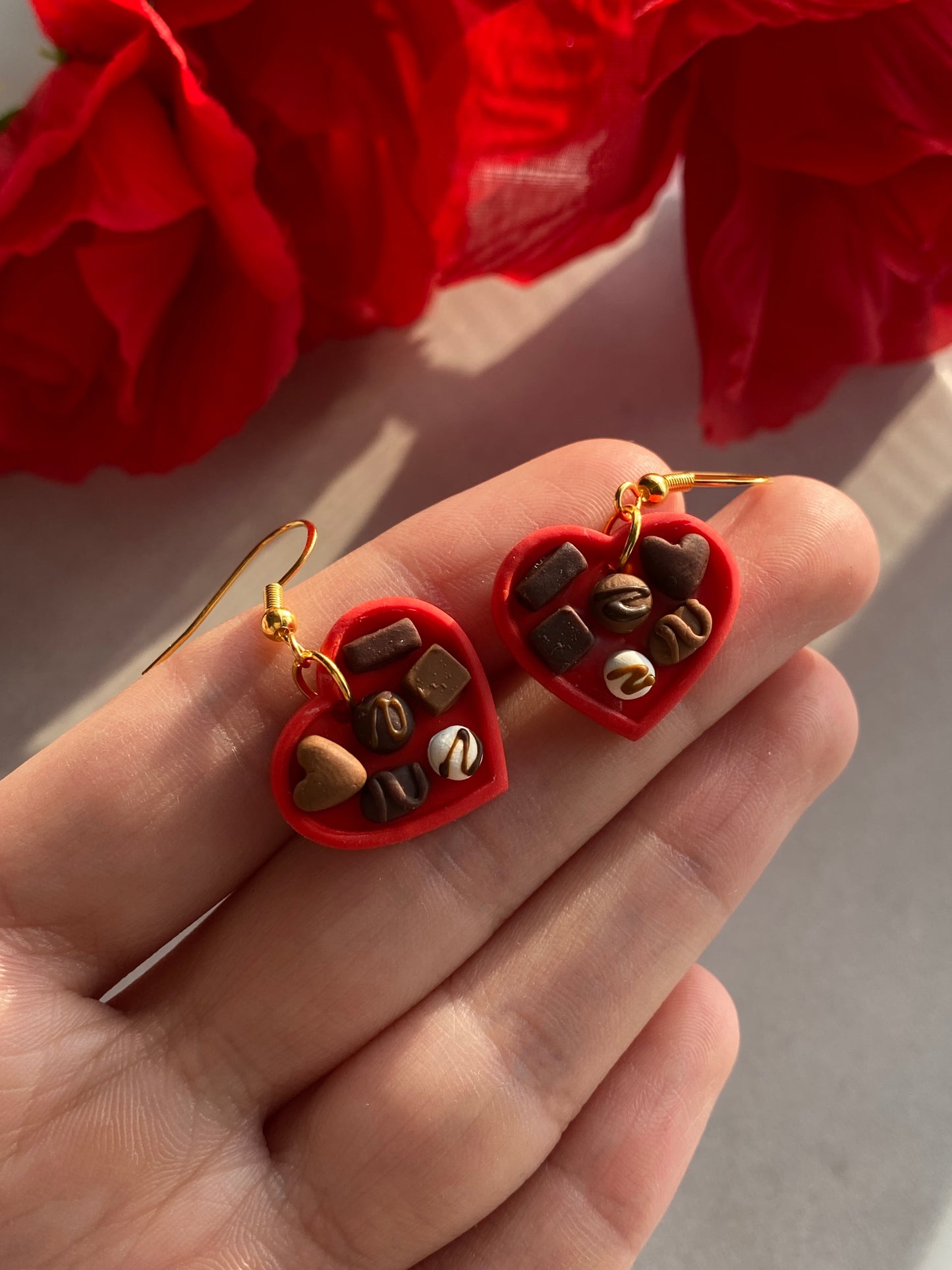 Box of chocolates earrings
