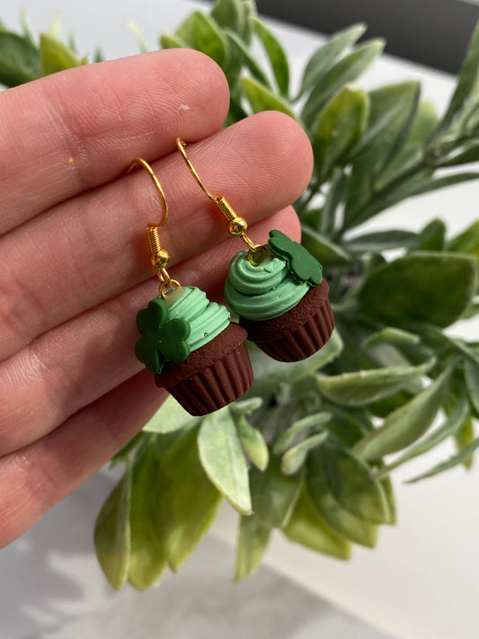 St Patrick’s day cupcakes