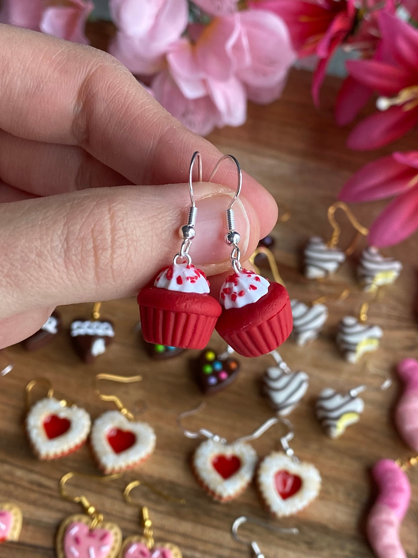Valentine’s Day earrings part 2