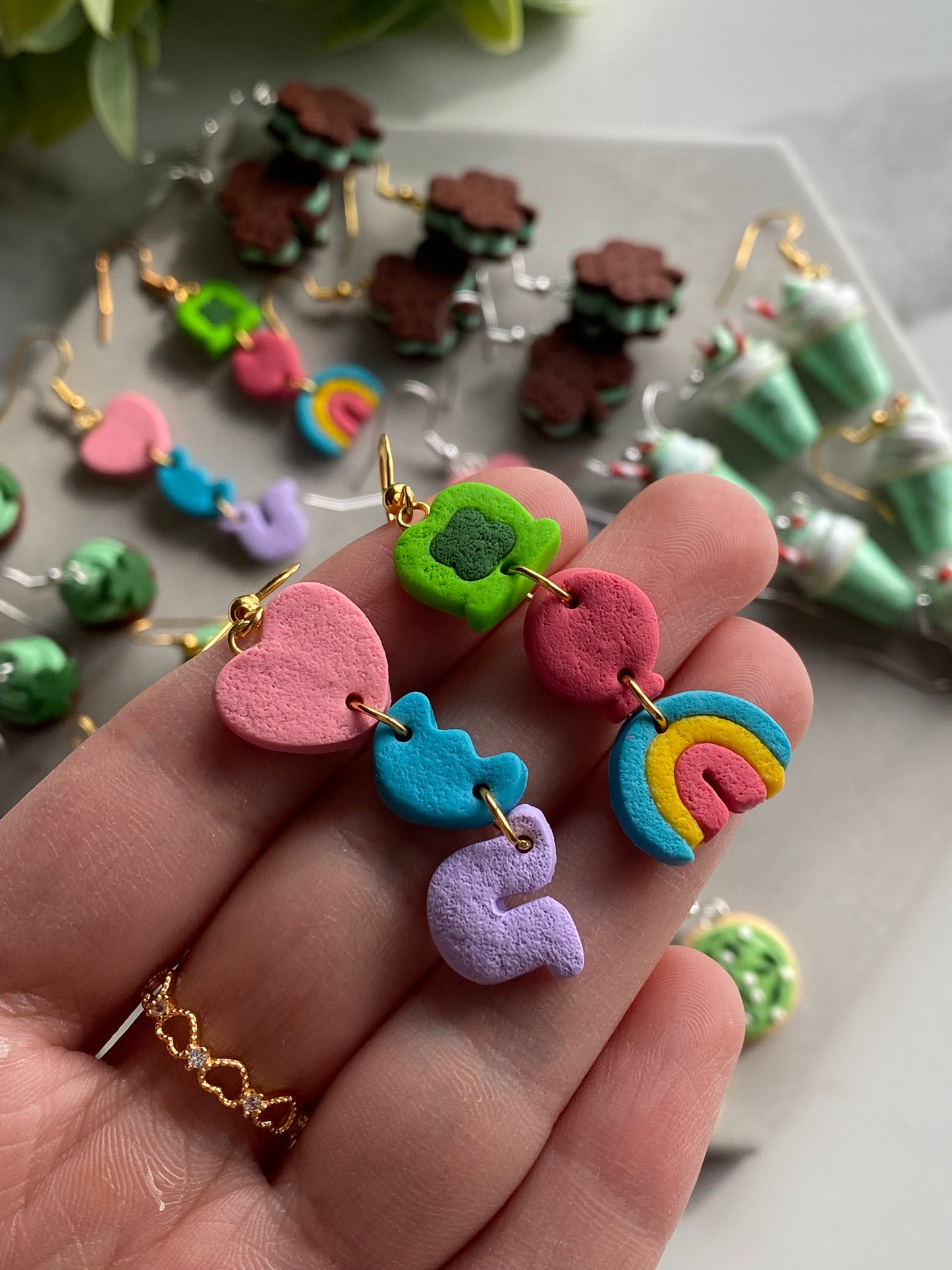 Lucky charms earrings