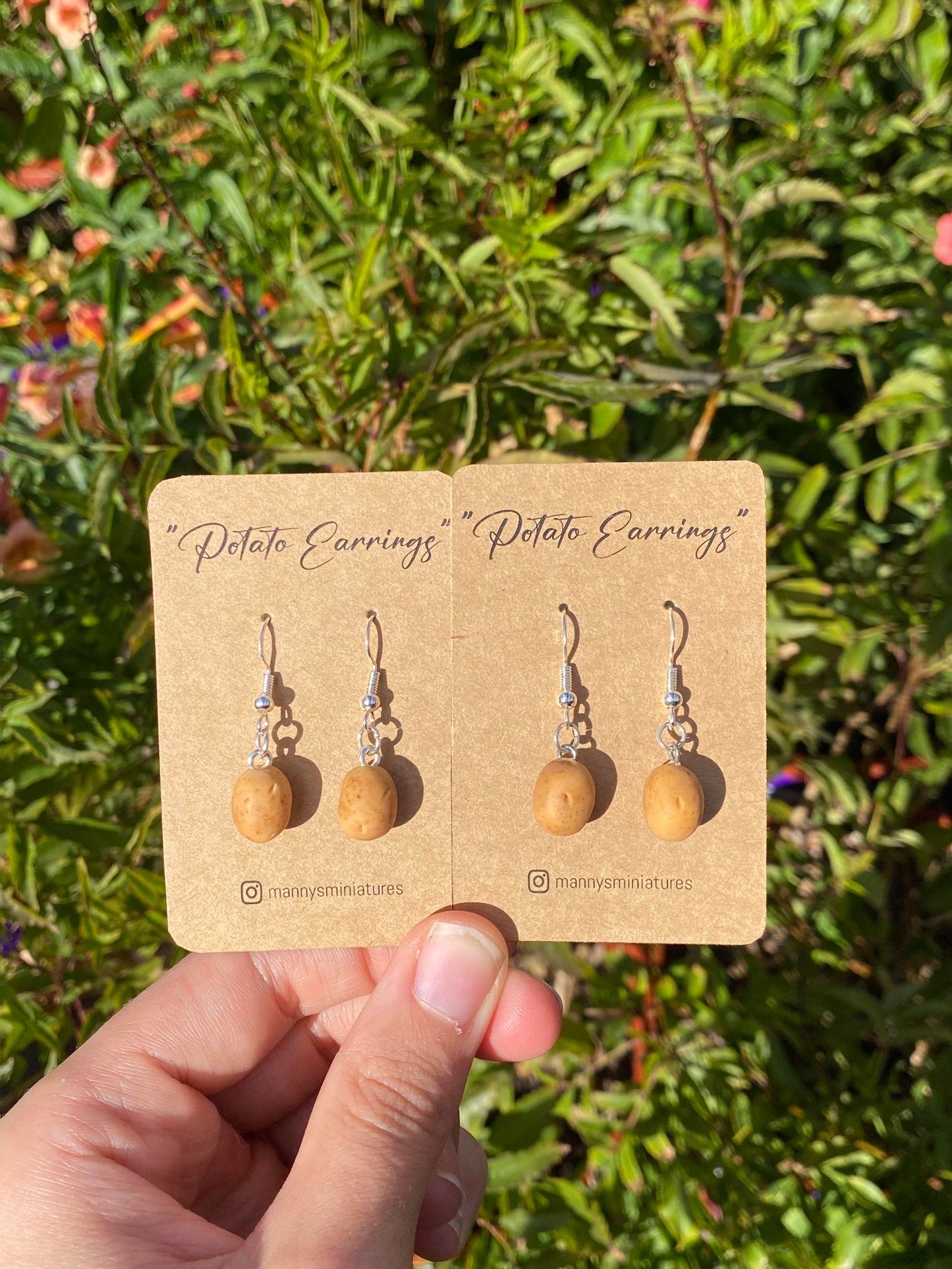 Potato Earrings
