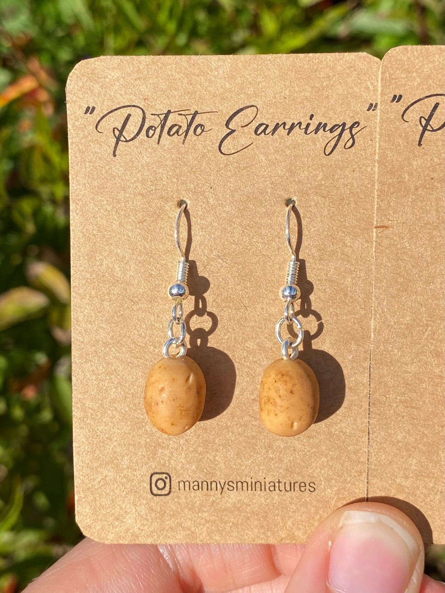 Potato Earrings