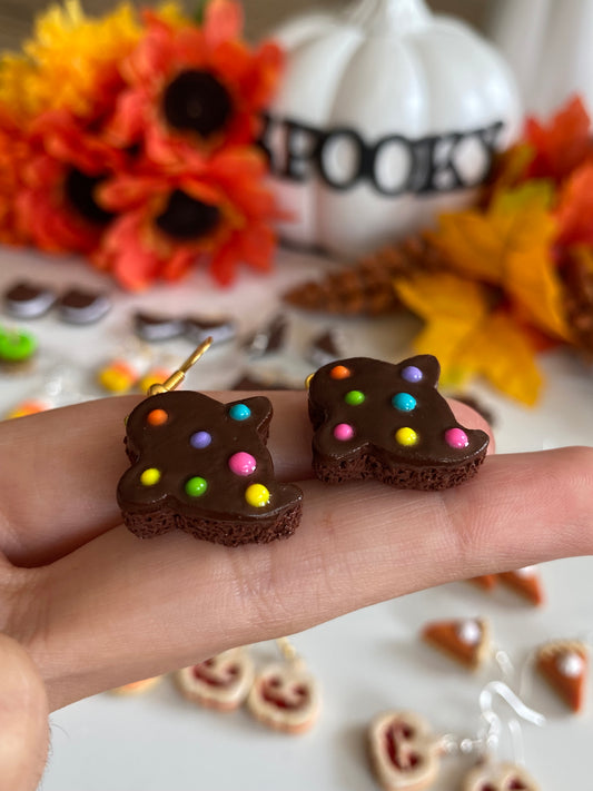 Ghost Cosmic Brownie earrings