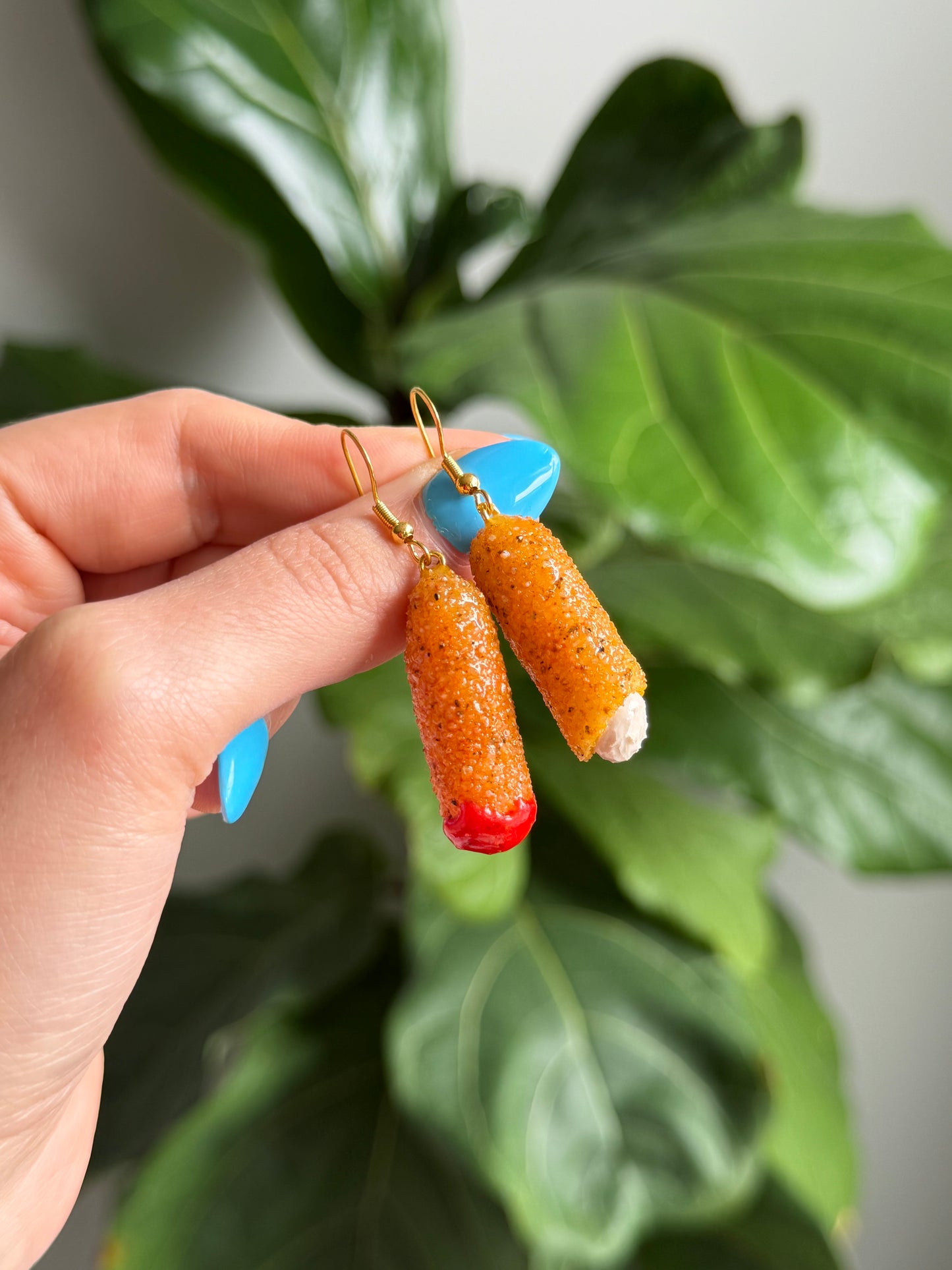 Mozzarella Sticks Earrings