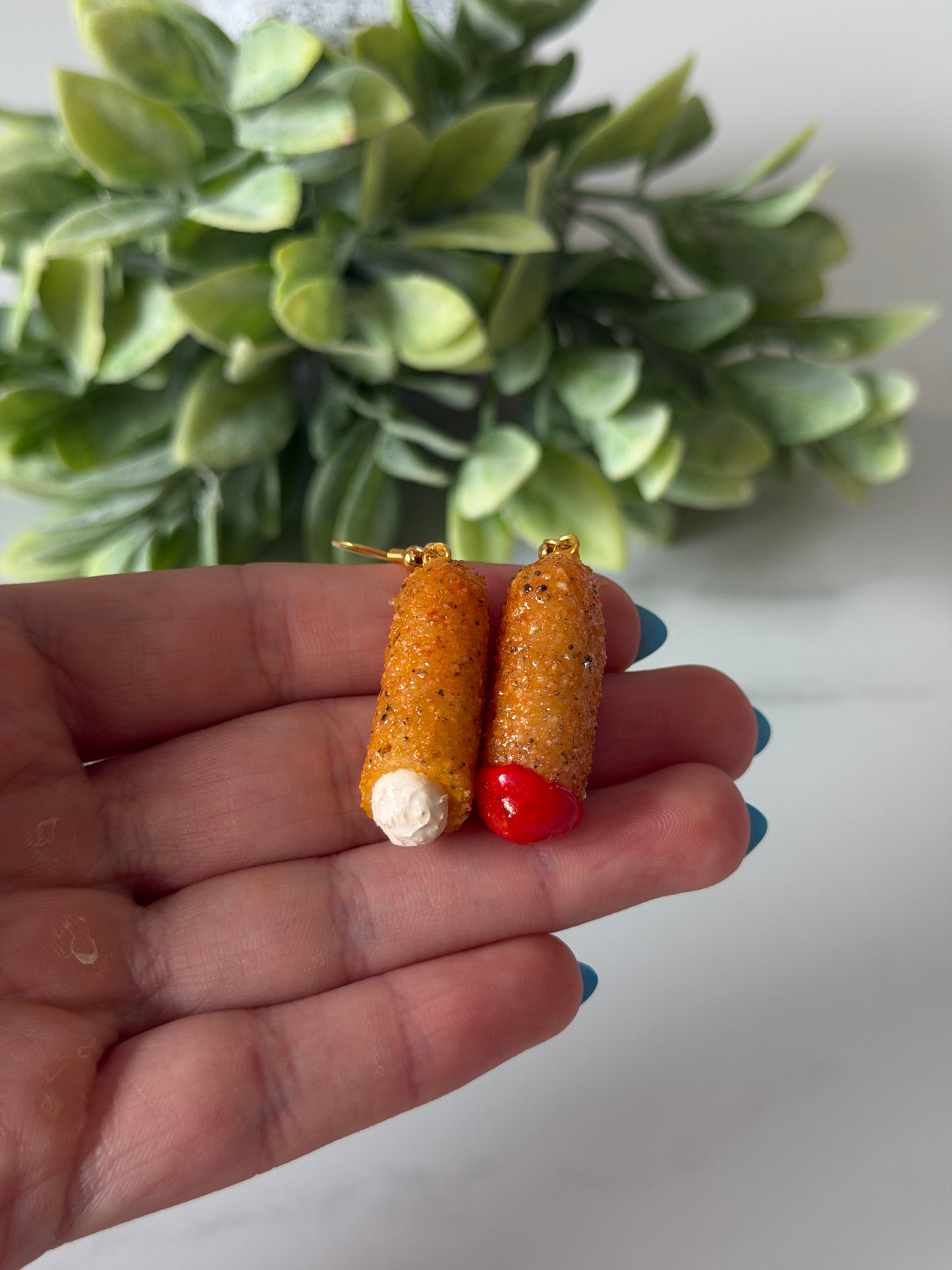 Mozzarella Sticks Earrings