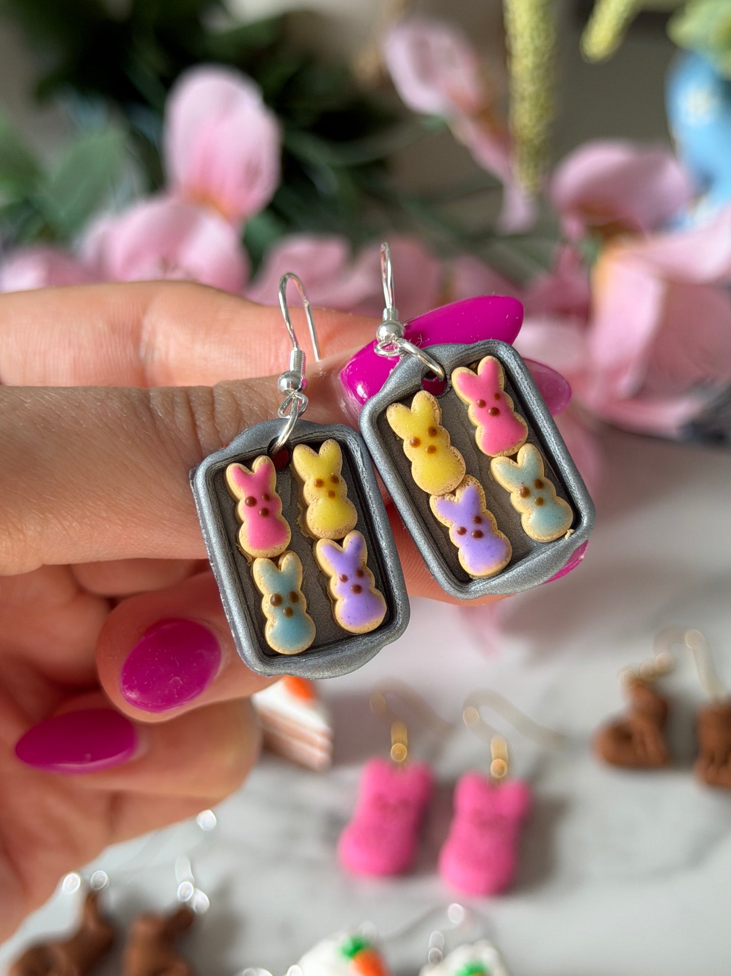 bunny cookies tray