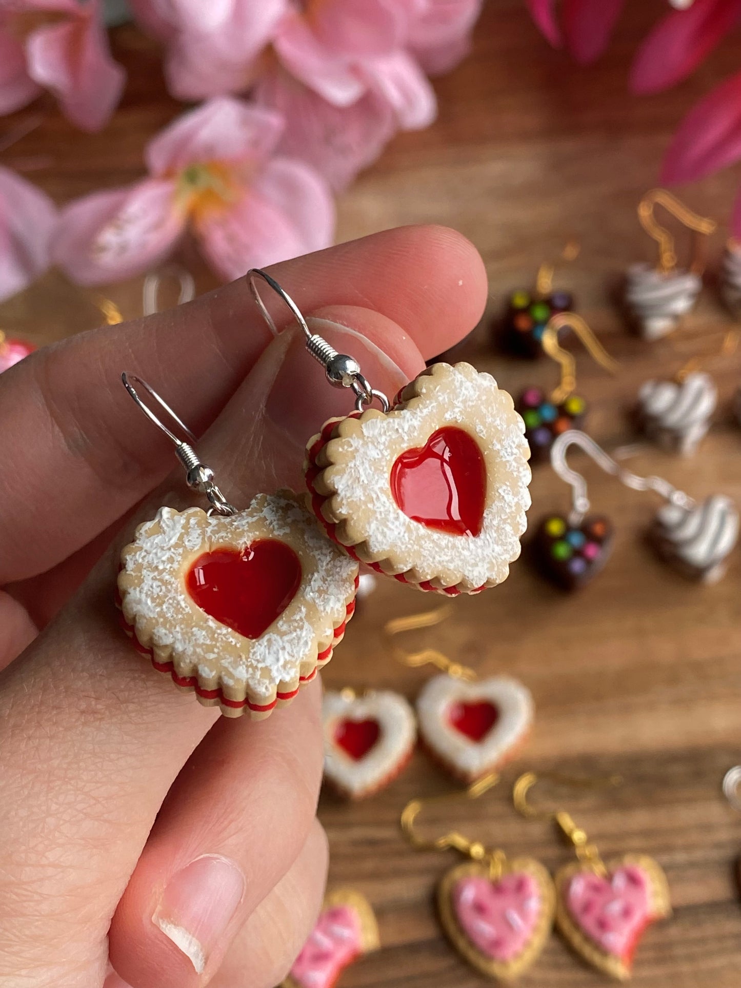 Valentine’s Day earrings part 2