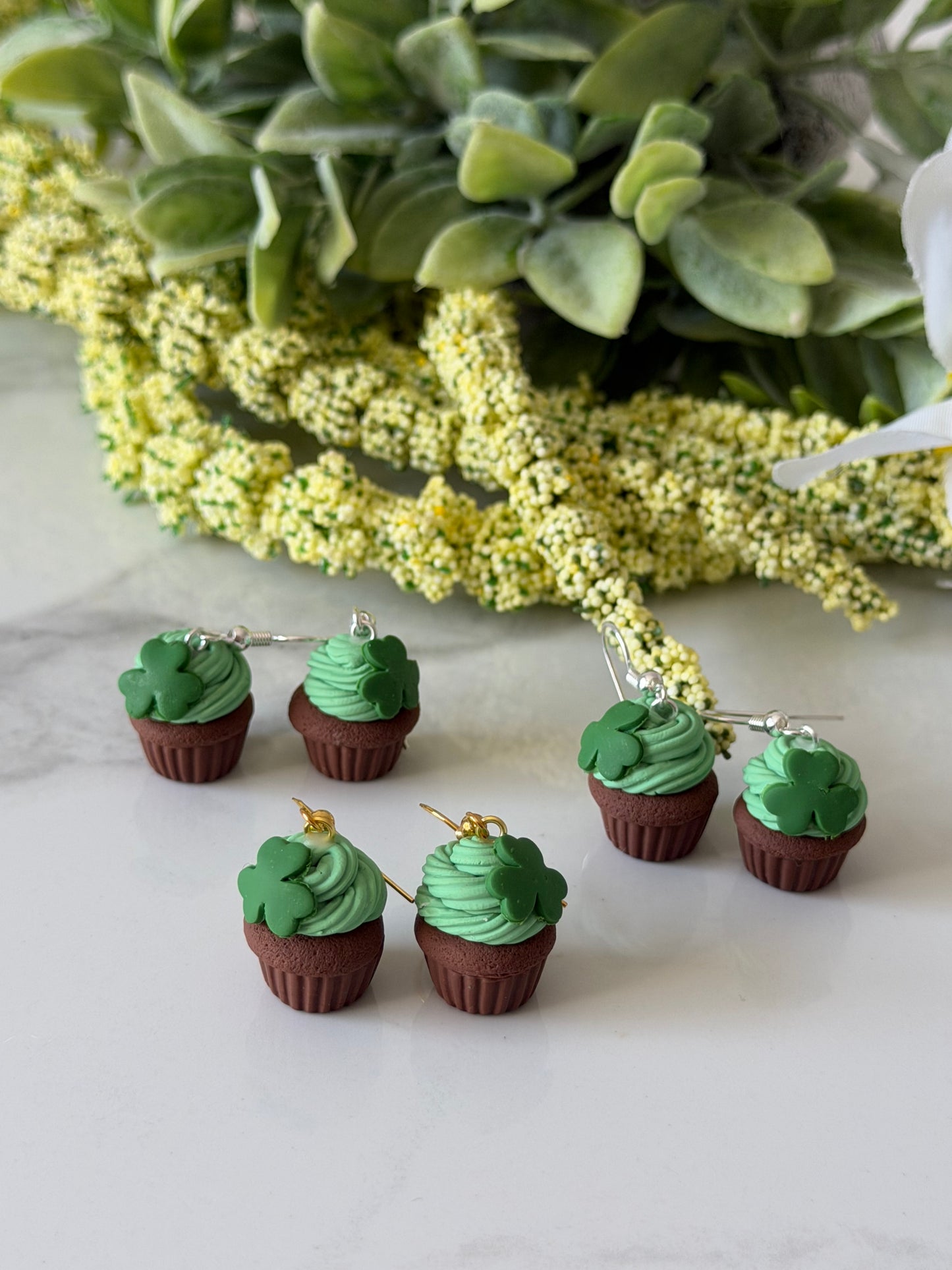 St Patrick’s day cupcakes