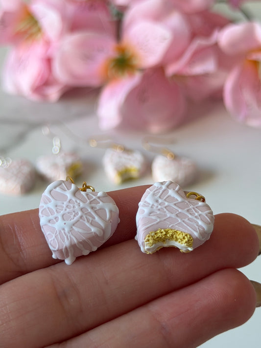 Valentine’s cakes earrings