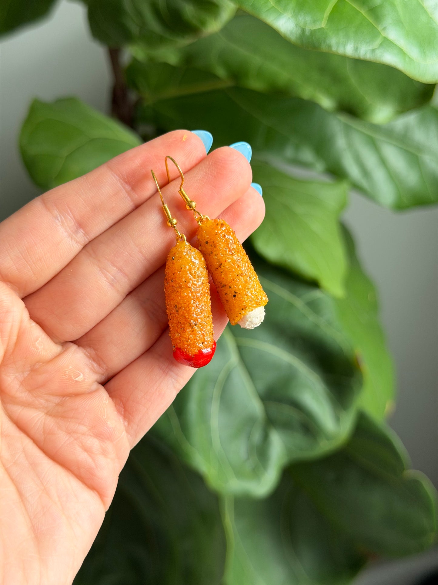 Mozzarella Sticks Earrings