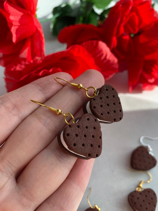 Heart icecream sandwich