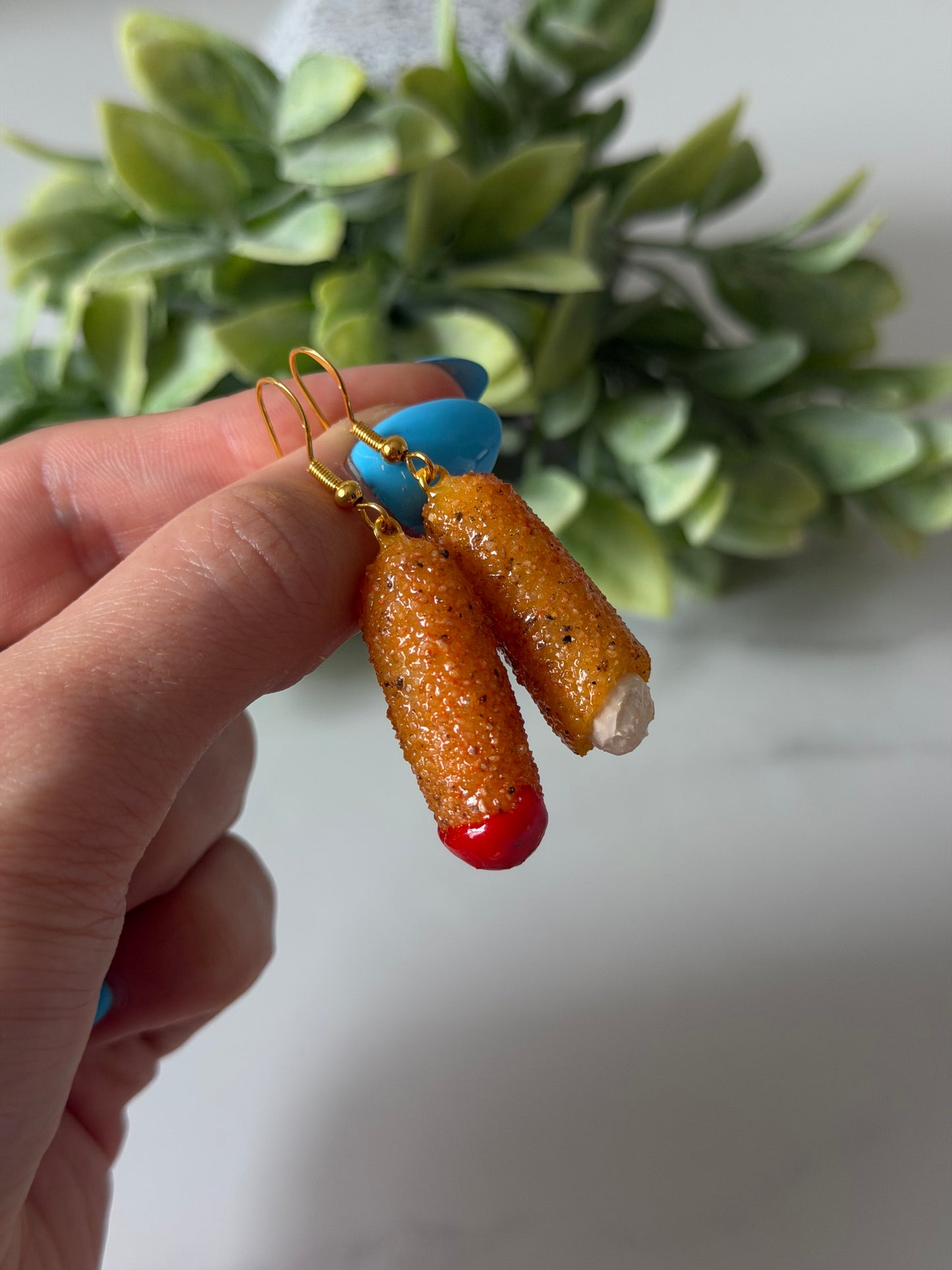 Mozzarella Sticks Earrings