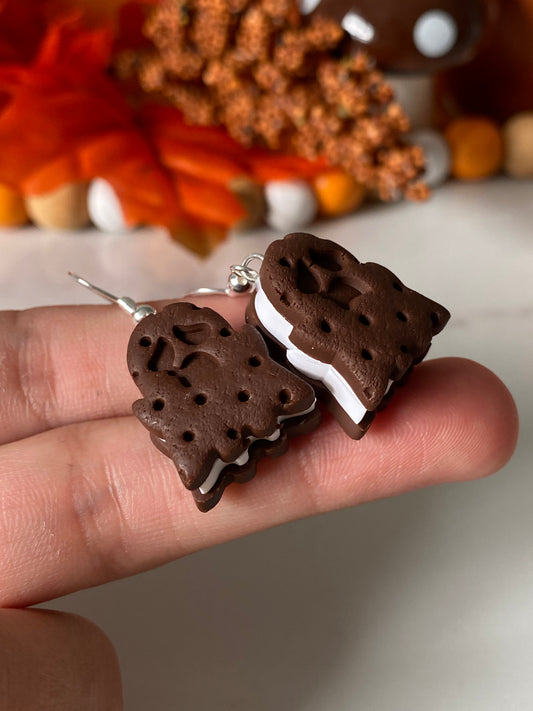 Ghost ice cream sandwich